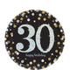 Sparkling Celebration 30th Birthday Tableware Kit for 32 Guests